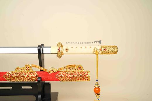 三希堂 七星系列 金银钿装唐大刀 未开刃 商品图7