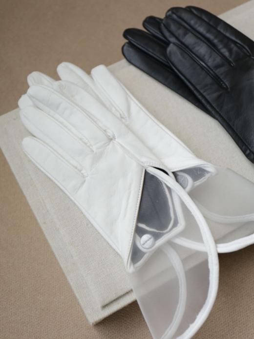 THOMASINE 白色装饰手套 商品图1