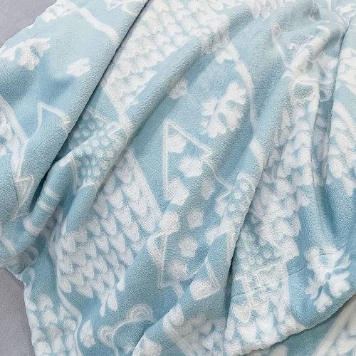 秋冬印花牛奶绒保暖四件套 加厚防静电工艺处理 保暖绒被套床单 商品图4