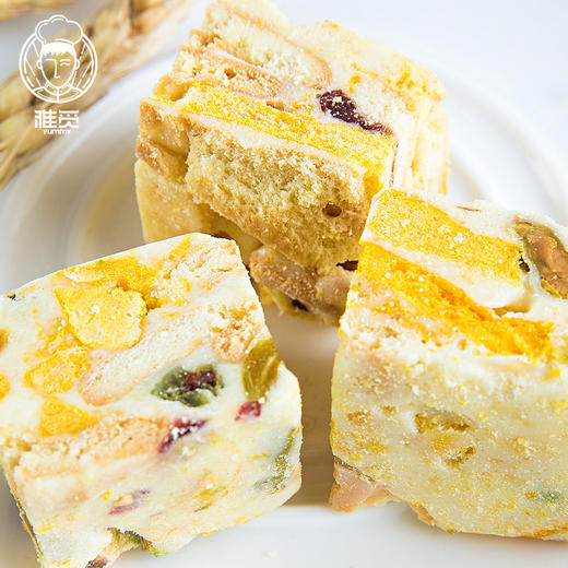 雅觅 芒果雪花酥300g 15枚网红手工零食休闲烘焙牛轧糖小吃食品 商品图4