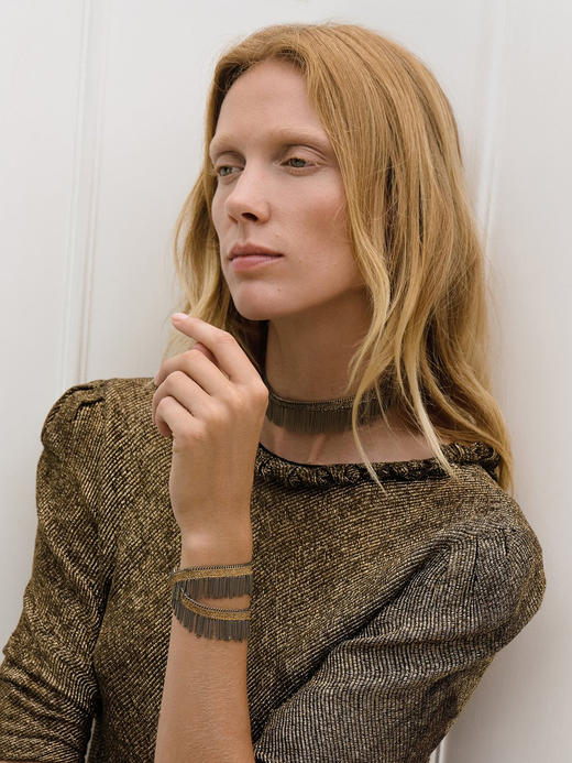 北京仓｜MARIE LAURE CHAMOREL-1D007-流苏 项链/手链（两种戴法）［法国设计师］ 商品图1