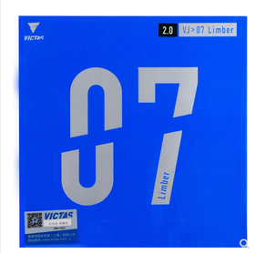 VICTAS VJ07 Regular电光火石Limber Stiff涩性内能反胶套胶原TSP