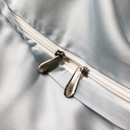 80支天丝四件套刺绣工艺 绣花被套床单 夏季凉爽床上用品4件套-小资玫瑰 商品图3