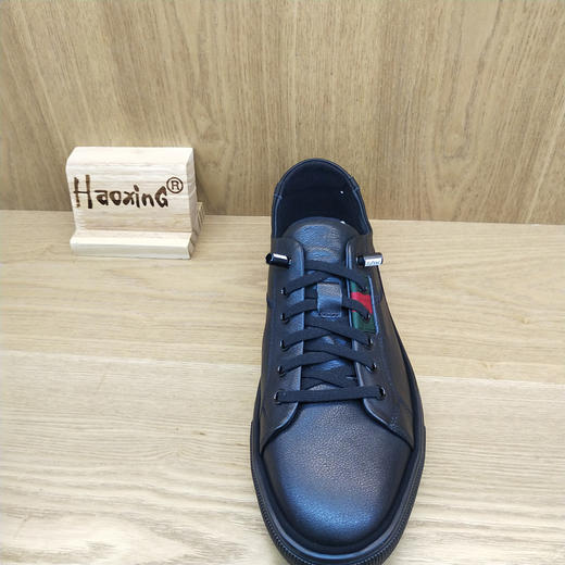 豪行春季新款运动单鞋10188338专柜正品纯皮真皮时尚休闲男鞋 商品图2