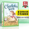 夏洛特的网 英文版原版小说 夏洛的网 彩色插图版 Charlotte’s Web EB怀特 外国儿童文学 可搭奇迹男孩查理和巧克力工厂神奇树屋 商品缩略图0