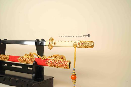 三希堂 七星系列 金银钿装唐大刀 未开刃 商品图4