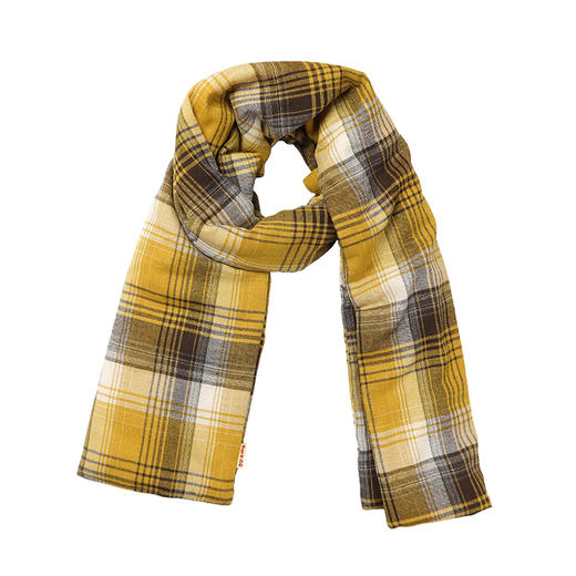 HUJI祤集厚款长围巾插画格子系列 商品图9