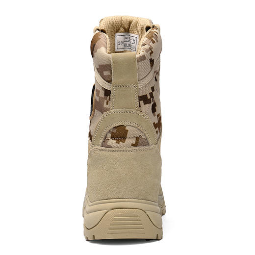 强人3515军迷靴男减震凯夫拉防穿刺作战靴耐磨透气高帮户外靴 商品图7