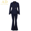 AD高端西装套装女时尚职业装气质上班西服阔腿裤春秋正装OL工作服 商品缩略图4