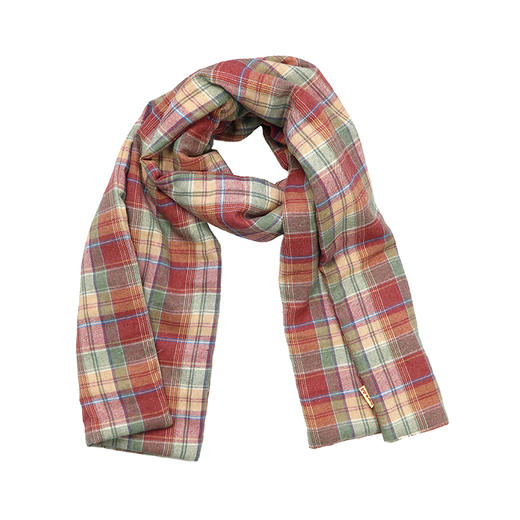 HUJI祤集厚款长围巾插画格子系列 商品图4