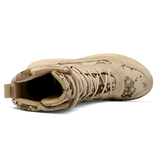 强人3515军迷靴男减震凯夫拉防穿刺作战靴耐磨透气高帮户外靴 商品图8