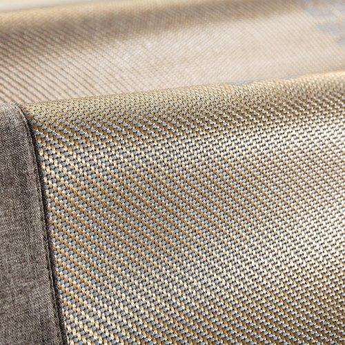 夏凉提花刺绣冰藤席三件套 软席子可折叠 冰丝席藤条编织 夏天凉席 1.8\1.5米床 商品图4