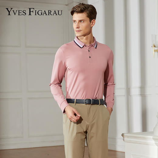 YvesFigarau伊夫·费嘉罗930901休闲长袖T恤 商品图0