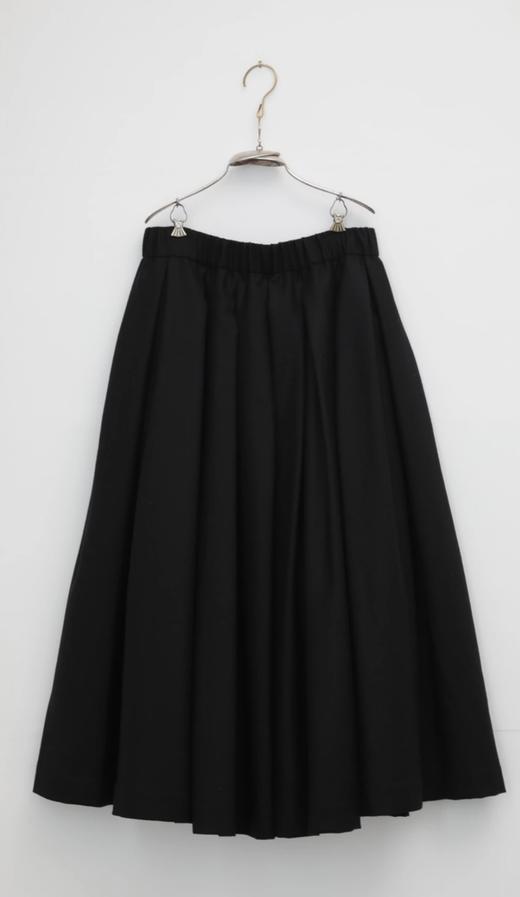 ECOLE DE CURIOSITES 3色可选真丝欧根纱褶皱半身裙(Made in France) 商品图12