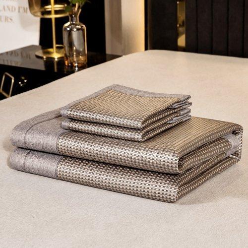 夏凉提花刺绣冰藤席三件套 软席子可折叠 冰丝席藤条编织 夏天凉席 1.8\1.5米床 商品图13