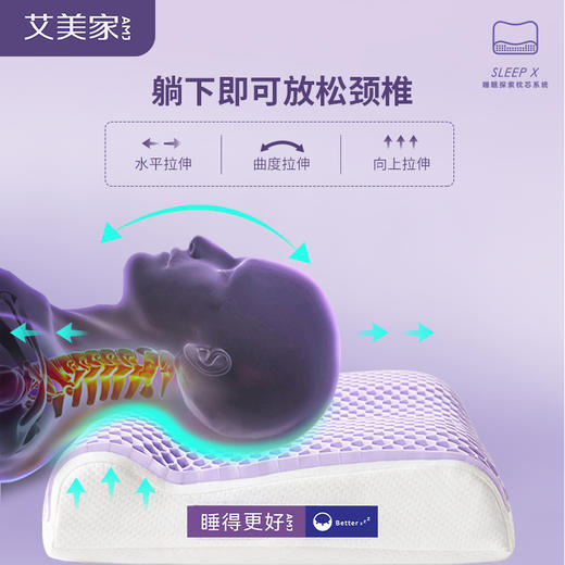 优选丨3D分压养椎枕零压深睡记忆枕 商品图1