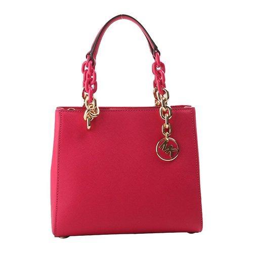 MichaelKors/迈克·科尔斯(部分底钉磨损瑕疵 特价品 随机发送） 女士Saffiano皮革手提单肩斜挎包30F7GCYS1L 商品图5