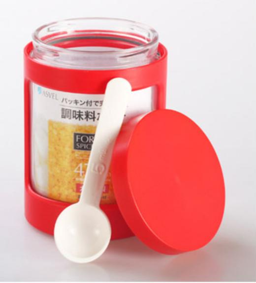 阿司倍鹭迷你玻璃调料罐-红470ml 商品图1