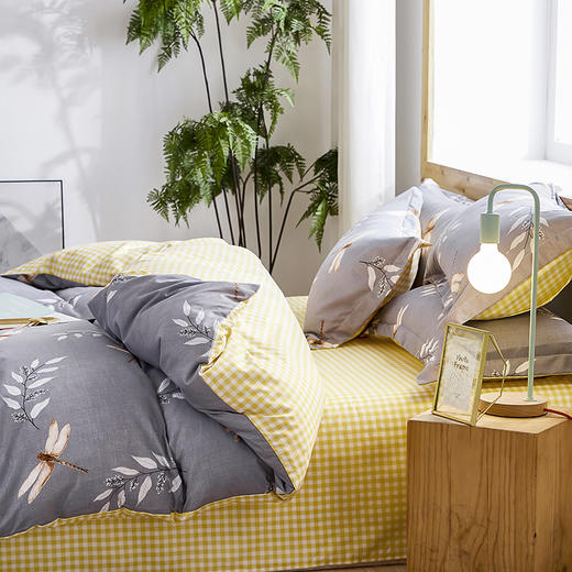 红蜻蜓亲肤棉四件套-恋夏 商品图1