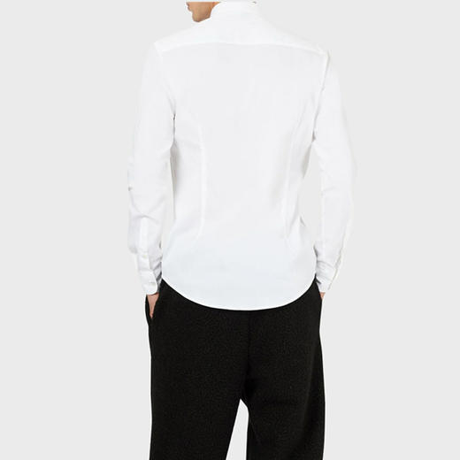 EMPORIO ARMANI 阿玛尼 男士长袖衬衫 白色 8N1C09 1NI9Z 0100 商品图1