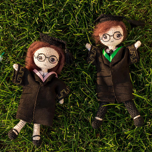 苏苏姐家“同窗的你”毛线diy手工制作礼物编织娃娃材料包飝 商品图1