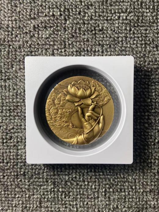 新品推荐《南海观音像铜章》纯铜大铜章 商品图10