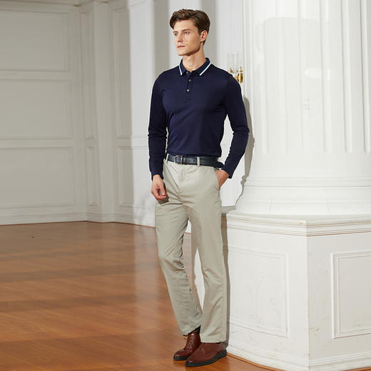 YvesFigarau伊夫·费嘉罗休闲长袖T恤930902 商品图4