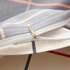 格纹系列40支纱全棉四件套 简约被套床单4件套1.5m 1.8m床-美康(灰) 商品缩略图3