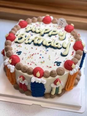 复古奶油蛋糕 下单前请仔细阅读商品详情