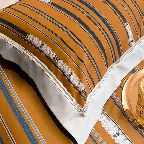 100支纱数码印花全棉四件套 被套床单4件套 1.8\1.5米床-菲尔德 商品图2