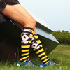 【核心级】JINNMIX轻力国宝横条明黄长筒压缩跑步运动袜 商品缩略图0