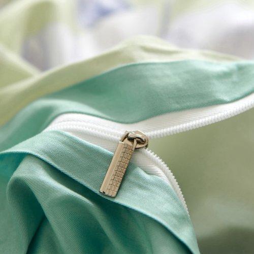 春夏新品40支纱柔软全棉四件套 清新风被套床单4件套1.5\1.8米床-花舞佳人 商品图2