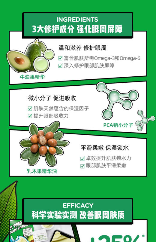 科颜氏牛油果眼霜28g 原价580元 商品图7