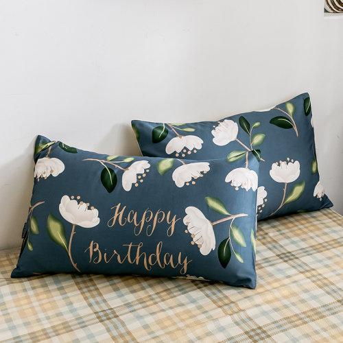 全棉四件套 田园风活性印染不掉色 高支高密面料柔软贴身 花季 MY SIDE 商品图2