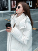 【100%纯棉 靓丽街头】2021新款长款亮皮连帽棉服 商品缩略图8