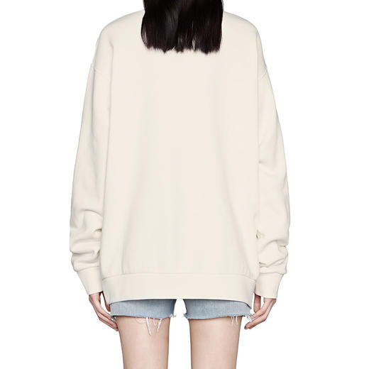 GUCCI/古驰 21年秋冬新款 女士白色心苹果图案棉质卫衣617964XJDOK9095 商品图2