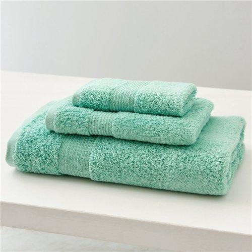 典雅缎档浴巾 全棉浴巾 柔软吸水性好 不易掉毛浴巾单条/毛巾浴巾套装 商品图7