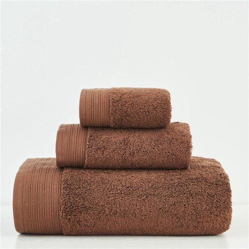 炫彩系列全棉毛巾浴巾方巾三件套 毛巾套装 精梳棉纱柔软亲肤 商品图9