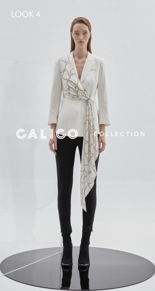 气质链条环扣西装 商品图0