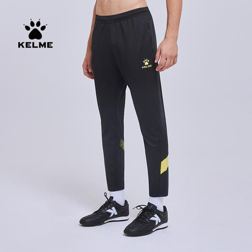 KELME卡尔美弹力训练长裤秋冬新款足球收腿裤修身运动裤子男 商品图0