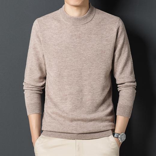 【孤品捡漏XXL】男士圆领【100%羊毛】厚款针织衫 H224090758 【现货 同步库存】 商品图4