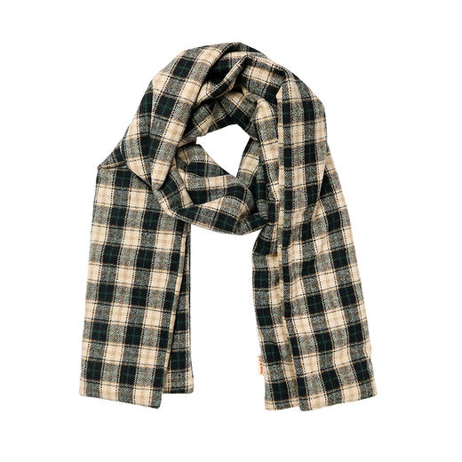 HUJI祤集厚款长围巾插画格子系列 商品图11