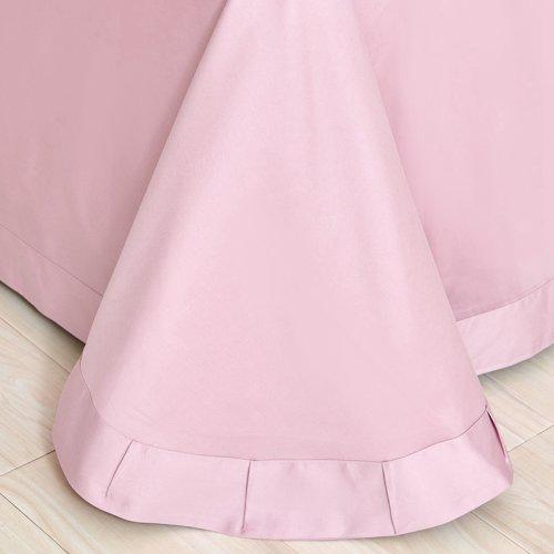 锦绣缎全棉60支纱四件套 活性印染工艺 柔软贴身面料被套床单4件套-随风摇曳 商品图3