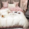 80支天丝四件套刺绣工艺 绣花被套床单 夏季凉爽床上用品4件套-小资玫瑰 商品缩略图11