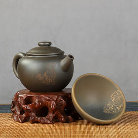 云南建水紫陶精品茶具套件