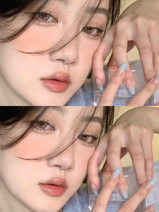 醋醋汁儿同款 莫娜可 蜜桃棕「509」一副两只可以不同度数年抛 商品图3