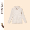 littletime女童打底衫秋冬款半高领百搭2021新款儿童加厚保暖T恤 商品缩略图4