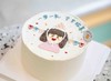 小女孩手绘蛋糕（提前一天预定/配送当日无法退订退款） 商品缩略图0