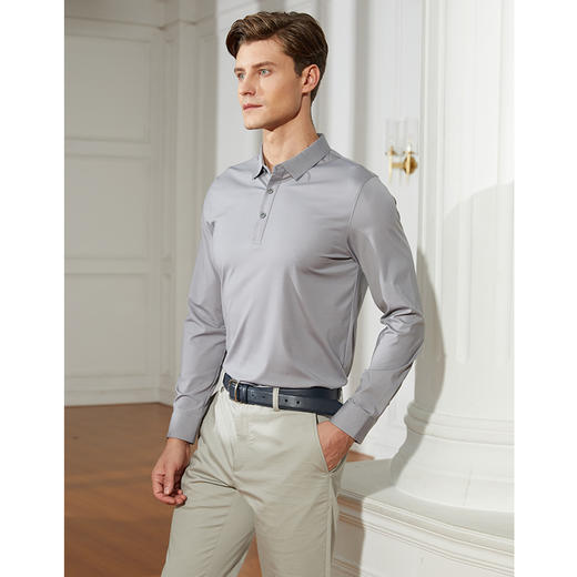 YvesFigarau伊夫·费嘉罗930905 休闲长袖T恤 商品图3