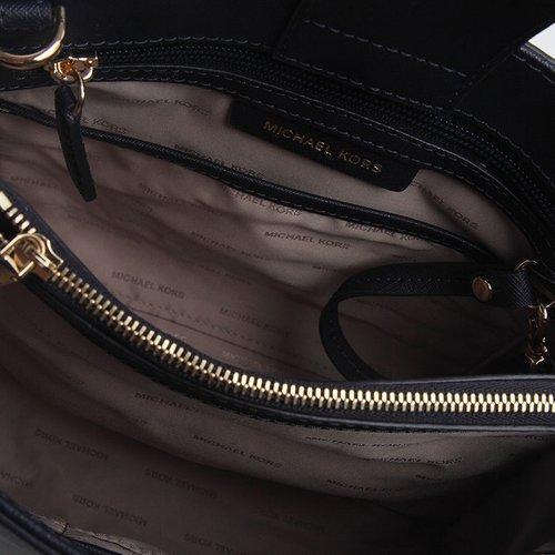 MichaelKors/迈克·科尔斯(部分底钉磨损瑕疵 特价品 随机发送） 女士Saffiano皮革手提单肩斜挎包30F7GCYS1L 商品图4